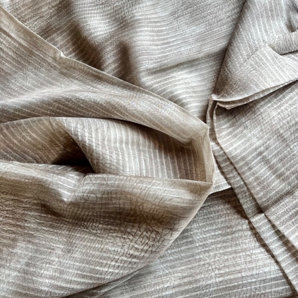 2 pair Golden Olive 60 X 216 Window scarf Serengeti - Picture 4 of 4